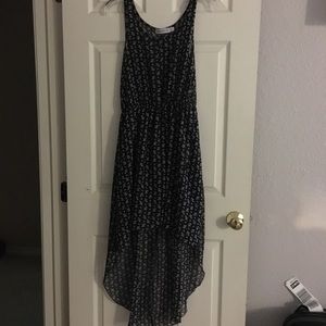 Owl Print Sleeveless Blue Dress🦉